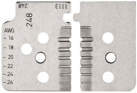 Knipex Blade Cable Stripper Blade for use with Precision Wire Stripper Type 12 12 xx