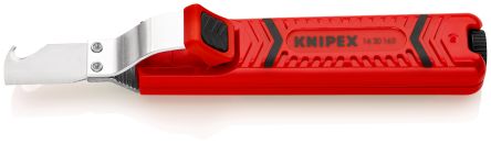 Knipex 16 Series Single Core, Multi-Core Plastic Wire Stripper, 8 to 28 mm, 165 mm Overall