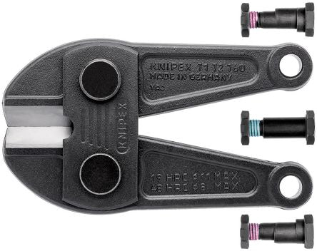 Knipex Spare Cutting Head Spare Knife for use with Bolt Cutter High Performance 71 72 760