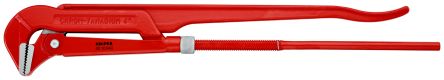 Knipex Pipe Wrench, 750mm Overall, 130 mm Jaw Capacity, Metal Handle