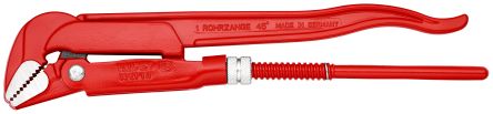 Knipex Pipe Wrench, 320mm Overall, 42 mm Jaw Capacity, Metal Handle