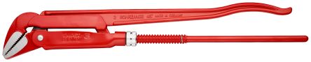 Knipex Pipe Wrench, 570mm Overall, 70 mm Jaw Capacity, Metal Handle