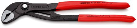 Knipex Cobra® 1-Piece Hightech Water Pump Pliers, 300 mm Overall, 0.42in Jaw