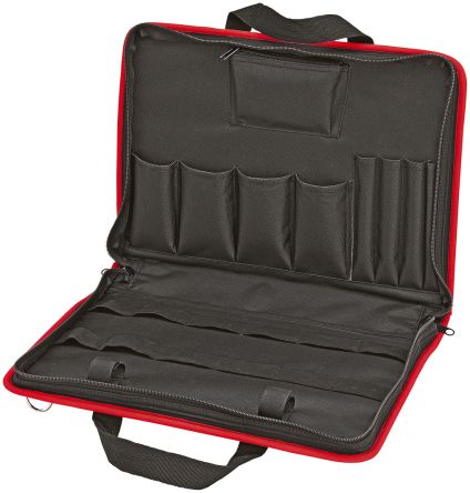 Knipex Fabric, Polyester Tool Bag with Shoulder Strap 290 mm x 410mm x 60 mm