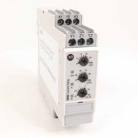 Allen Bradley Monitoring Relay, 1 Phase, SPDT, Screw