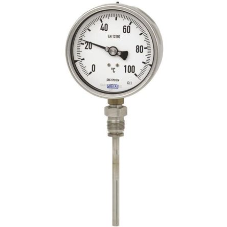 WIKA Dial Thermometer 120 °C, 12084441