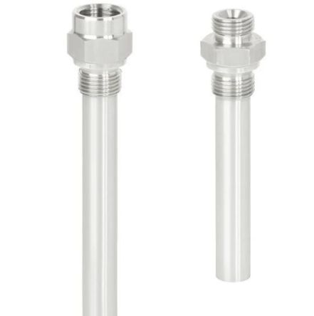 WIKA 43165125 Thermometer Accessory Threaded Thermowell for Use with Thermometer