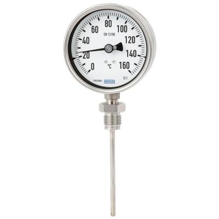 WIKA Dial Thermometer 120 °C, 14432888