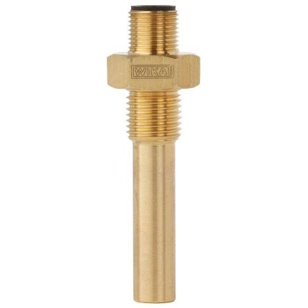 WIKA Bi-Metallic Thermostat, Closes at -40 °C, 100 °C Max, Automatic Reset, 1 x NC, 3 A, Threaded