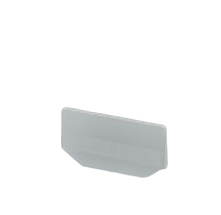 Phoenix Contact D-UVKB 4 Series End Cover for Use with DIN Rail Terminal Blocks
