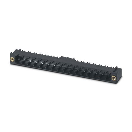 Phoenix Contact CC Series Straight Solder PCB Header, 19 Contact(s), 5.08 mm Pitch, 1 Row