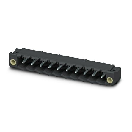Phoenix Contact CC Series Straight Solder PCB Header, 3 Contact(s), 5 mm Pitch, 1 Row