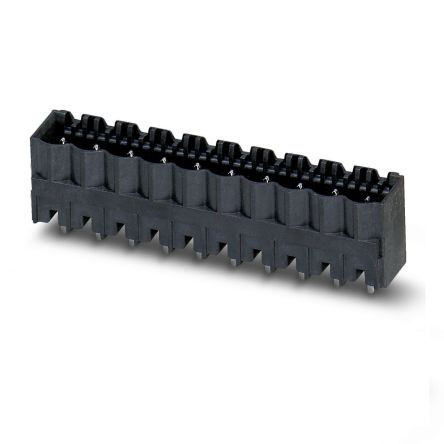 Phoenix Contact CCVA Series Straight Solder PCB Header, 5 Contact(s), 5 mm Pitch, 1 Row