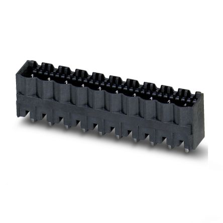 Phoenix Contact CCVA Series Straight Solder PCB Header, 9 Contact(s), 5 mm Pitch, 1 Row