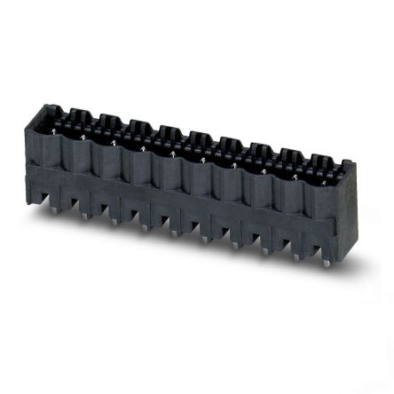 Phoenix Contact CCVA Series Straight Solder PCB Header, 11 Contact(s), 5 mm Pitch, 1 Row