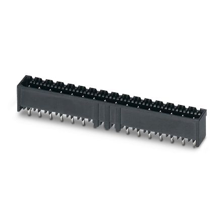 Phoenix Contact CCVA Series Straight Solder PCB Header, 13 Contact(s), 5 mm Pitch, 1 Row