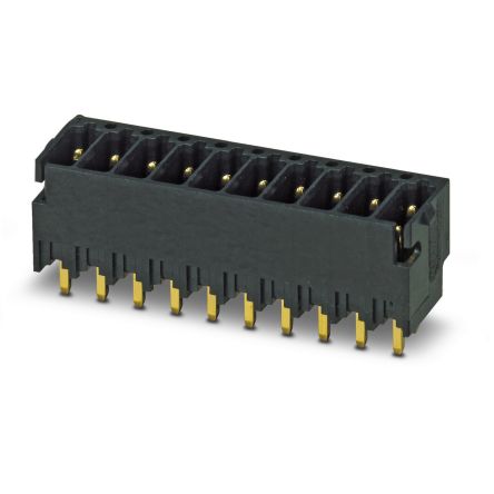 Phoenix Contact DMCV Series Straight Solder PCB Header, 6 Contact(s), 2.54 mm Pitch, 2 Row