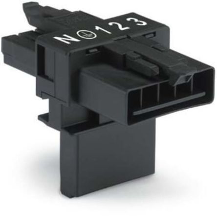 WAGO 890 Series Flush Lighting Connector Female Cage Clamp, 5-Pole, 13A, 5-Way, IP20, IP40