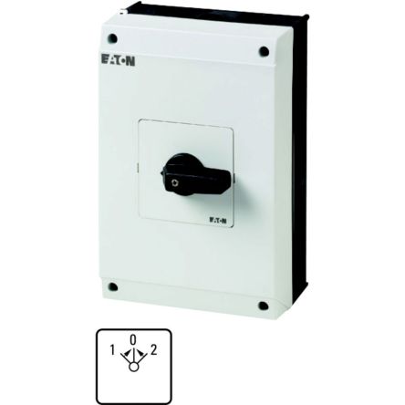 Eaton 3 Position 45 °, Short Thumb Grip Actuator 63 A