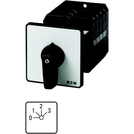 Eaton 4 Position 45 °, Short Thumb Grip Actuator 100 A