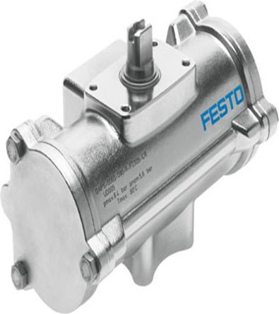 Festo DAPS Series 8.4 bar Single Acting Action Rotary Actuator, 90 °