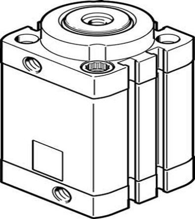 Festo Pneumatic Cylinder DFSP-40-25-DF-PA DFSP 10 bar