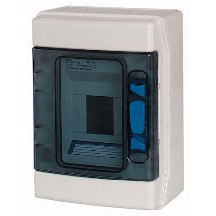 Eaton Eaton xComfor Series Grey ABS Plastic General Purpose Enclosure, IP65, IK08 Flanged 231 mm, 110 mm, 166 mm