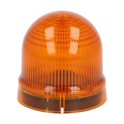 Lovato 8LB6 Series Orange Steady Beacon 240V ac/dc, Filament Bulb, IP54