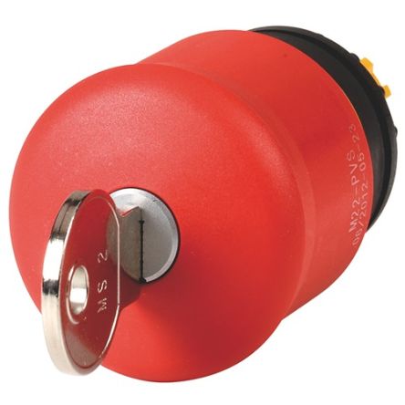 Eaton M22 Series, Key Release, Emergency Stop Push Button Head