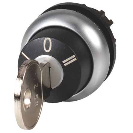 Eaton 3-position Key Switch Head, 22.5 mm Cutout