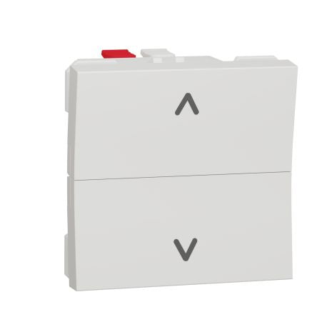 Schneider Electric White, 1 Way Push Button, NU3
