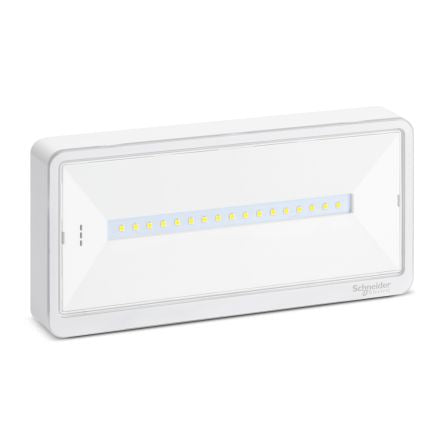 Schneider Electric LED Emergency Light Fitting, Wall, Surface, 520 mW
