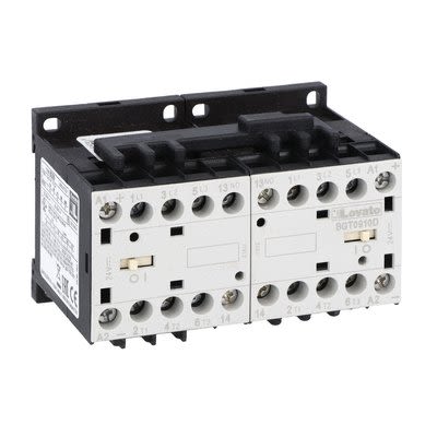 Lovato BGT09 Contactor, 220V Coil, 3-Pole, 9 A, 5 kW, 690V