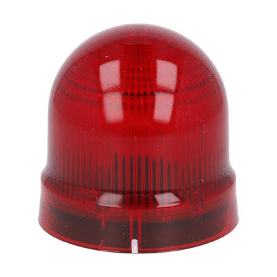 Lovato 8LB6S Series Red Sounder-Beacon Combination, IP54 24V ac/dc 80 dB @ 1m