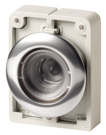 Eaton RMQ Titan M30 Series Push Button Switch, Maintained, Panel, 30.5 mm Cutout, White LED, IP66, IP67, IP69K