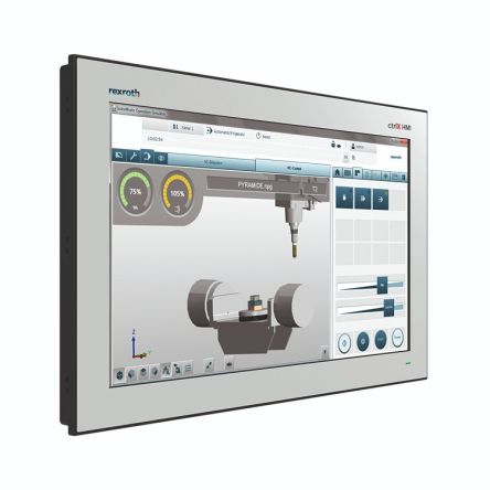 Bosch Rexroth ctrlX HMI Series Panel PC - 15.6 in, LCD Display, 1366 x 768 pixel