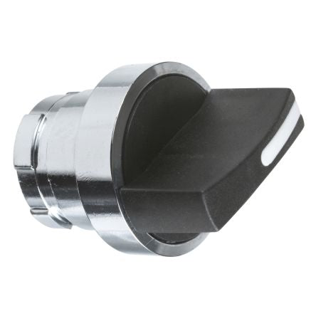 Schneider Electric Harmony Series Selector Switch Head, 22 mm Cutout, Black Handle, IP65