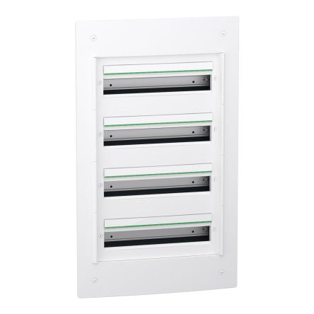 Schneider Electric White Plastic PrismaSeT XS Control Station Enclosure - 4 Hole