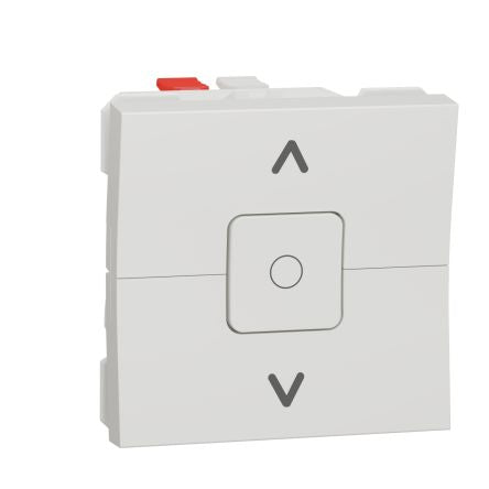 Schneider Electric White Blind & Roller Control Switch 6A Unica Series