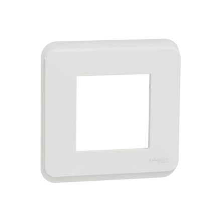 Schneider Electric Unica Pro Series Thermoplastic Frame for Use with Switches x 85 mm x 85mm