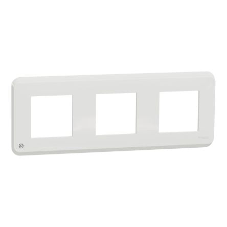Schneider Electric Unica Pro Series Thermoplastic Frame for Use with Switches x 227 mm x 85mm
