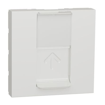 Schneider Electric Unica Series RJ45 Socket Female, Flush Rectangular 1 Port