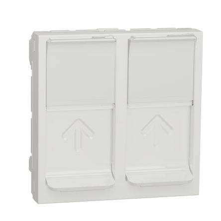 Schneider Electric Unica Series RJ45 Socket Female, Flush Rectangular 1 Port