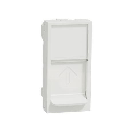 Schneider Electric Unica Series RJ45 Socket Female, Flush Rectangular 1 Port
