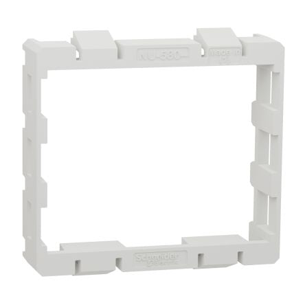 Schneider Electric White Cover Plate Mounting Frame