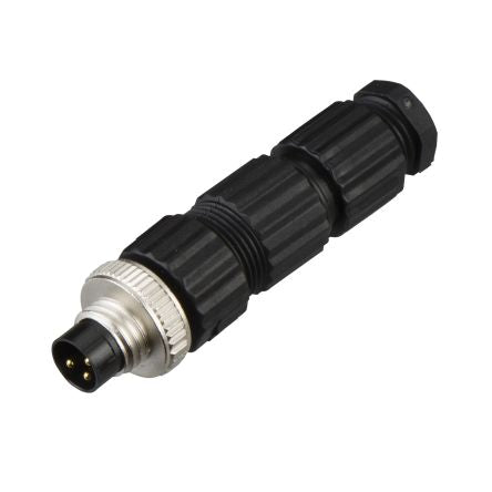 Schneider Electric Circular Connector, 3 Contacts, M8 Connector, Male, Lexium Series
