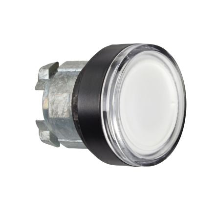Schneider Electric Harmony Series White Spring Return Push Button Head, 22 mm Cutout, IP66, IP67, IP69K