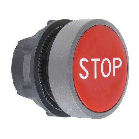 Schneider Electric Harmony Series Red Spring Return Push Button Head, 22 mm Cutout, IP66, IP67