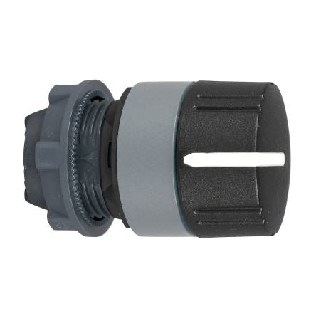 Schneider Electric Harmony Series 3 Position Selector Switch Head, 22 mm Cutout, Black Handle, IP67