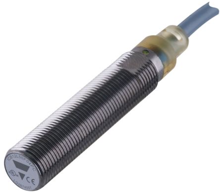 Carlo Gavazzi ICB12L50F02NO Threaded Barrel Inductive Proximity Sensor, M12 NPN ICB12 36V dc 2 mm 36 V dc 200mA